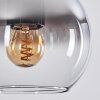 Koyoto Pendant Light glass 15 cm Smoke-coloured, 5-light sources