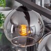 Koyoto Pendant Light glass 15 cm Smoke-coloured, 4-light sources