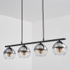 Koyoto Pendant Light glass 15 cm Smoke-coloured, 4-light sources