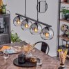 Koyoto Pendant Light glass 15 cm Smoke-coloured, 4-light sources