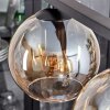 Koyoto Pendant Light glass 15 cm Amber, 4-light sources
