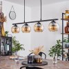 Koyoto Pendant Light glass 15 cm Amber, 4-light sources