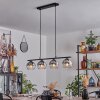 Koyoto Pendant Light glass 15 cm Smoke-coloured, 4-light sources