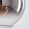 Koyoto Pendant Light glass 20 cm Smoke-coloured, 5-light sources