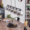 Koyoto Pendant Light glass 20 cm Smoke-coloured, 5-light sources