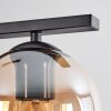 Koyoto Pendant Light glass 15 cm Amber, 5-light sources