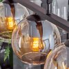 Koyoto Pendant Light glass 15 cm Amber, 5-light sources