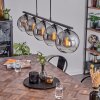 Koyoto Pendant Light glass 20 cm Smoke-coloured, 5-light sources
