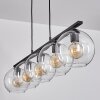 Koyoto Pendant Light glass 20 cm clear, 5-light sources