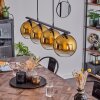 Koyoto Pendant Light glass 20 cm gold, 4-light sources