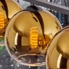 Koyoto Pendant Light glass 20 cm gold, 4-light sources