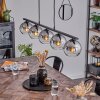 Koyoto Pendant Light glass 15 cm Smoke-coloured, 5-light sources