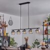 Koyoto Pendant Light glass 15 cm Smoke-coloured, 5-light sources