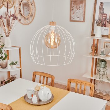 Atake Pendant Light Ecru, 1-light source