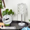 Toire Table lamp LED transparent, clear, white, 1-light source