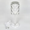 Toire Table lamp LED transparent, clear, white, 1-light source