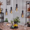 Sambour Pendant Light black, 4-light sources