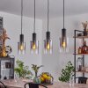 Sambour Pendant Light black, 4-light sources