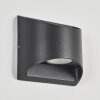 Suriyaco Outdoor Wall Light LED black, 2-light sources