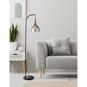 Globo MATTEA Floor Lamp black, 1-light source