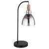 Globo MATTEA Table lamp black, 1-light source