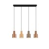 Trio AGUDO Pendant Light black, 4-light sources