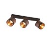 Reality DAVOS Ceiling Light Taupe, 3-light sources