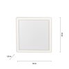 Leuchten-Direkt BEROA Ceiling Light LED white, 1-light source, Remote control