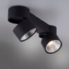 Paul Neuhaus PURE-NOLA Ceiling Light LED black, 2-light sources