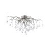 Paul Neuhaus ICICLE Ceiling Light silver, 4-light sources