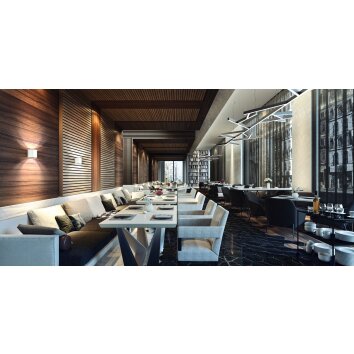 Fischer & Honsel Matteo Wall Light LED white, 2-light sources