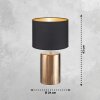 Fischer & Honsel Bronz Table lamp bronze, 1-light source