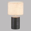 Fischer & Honsel Bois Table lamp black, 1-light source