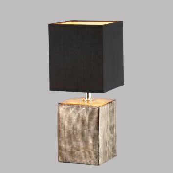Fischer & Honsel Ouro Table lamp bronze, 1-light source