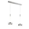 Fischer & Honsel Lavin Pendant Light LED matt nickel, 2-light sources