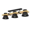 Eglo MACCLES Ceiling Light Ecru, black, 3-light sources
