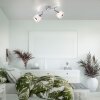 Leuchten-Direkt ACCOR Ceiling Light silver, 2-light sources