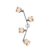 Leuchten-Direkt ACCOR Ceiling Light silver, 4-light sources
