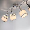 Leuchten-Direkt ACCOR Ceiling Light silver, 4-light sources