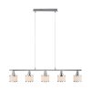 Leuchten-Direkt ACCOR Pendant Light silver, 5-light sources