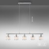Leuchten-Direkt ACCOR Pendant Light silver, 5-light sources