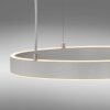 Leuchten-Direkt LILLUTI Pendant Light LED silver, 2-light sources, Remote control