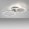 Leuchten-Direkt SEVENT Ceiling Light LED silver, 1-light source