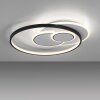 Paul Neuhaus MAILAK Ceiling Light LED black, white, 2-light sources