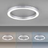 Paul Neuhaus PURE-LINES Ceiling Light LED silver, 1-light source, Remote control