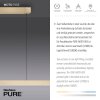Paul Neuhaus PURE-MOTO-RISE Pendant Light LED gold, 3-light sources, Remote control