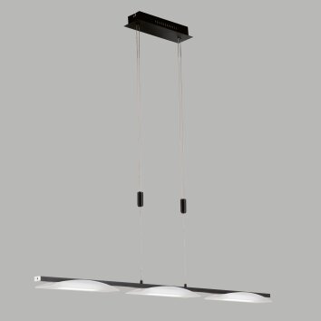 Fischer & Honsel Kop Pendant Light LED black, 3-light sources