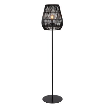 Lucide NERIDA outdoor floor lamp black, 1-light source