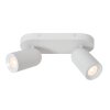 Lucide PUNCH Ceiling Light white, 2-light sources