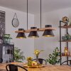 Gatangachi Pendant Light black, 3-light sources